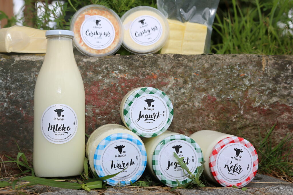 Návarovi veškerou svou produkci finalizují, a to jak v podobě kvalitního hovězího masa, tak i pestré škály mléčných výrobků     