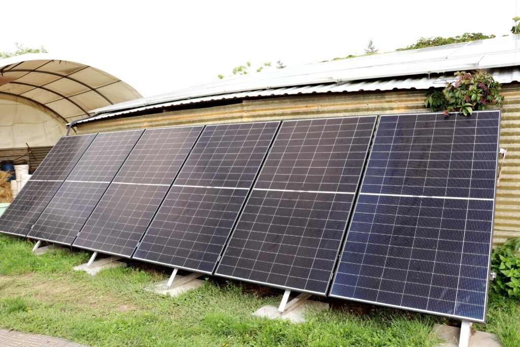 Pořízením fotovoltaické elektrárny na farmě vyřešili dodávku elektrické energie