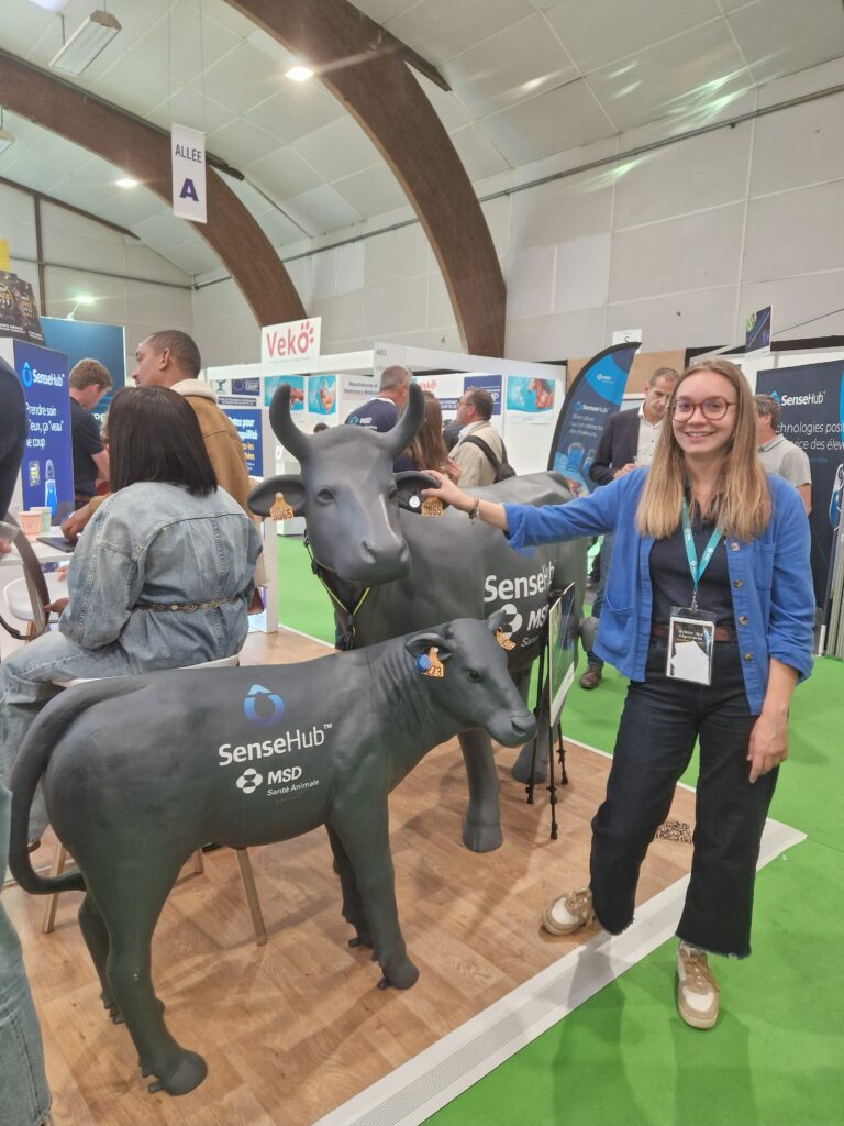 Tři hvězdičky získal také exponát SenseHub™ Dairy Youngstock (2), který na veletrh přivezla společnost MSD Animal Health