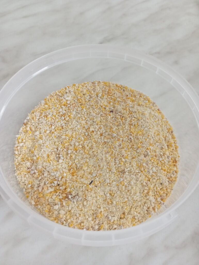 Krmná směs připravená pro laboratorní analýzu